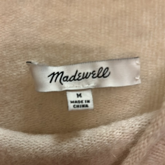 Madewell M cream colored sweater - Picture 2 of 3